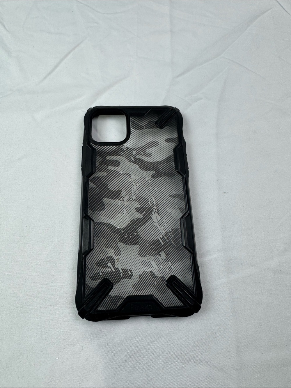 Rugged Black Camo Protective Phone Case